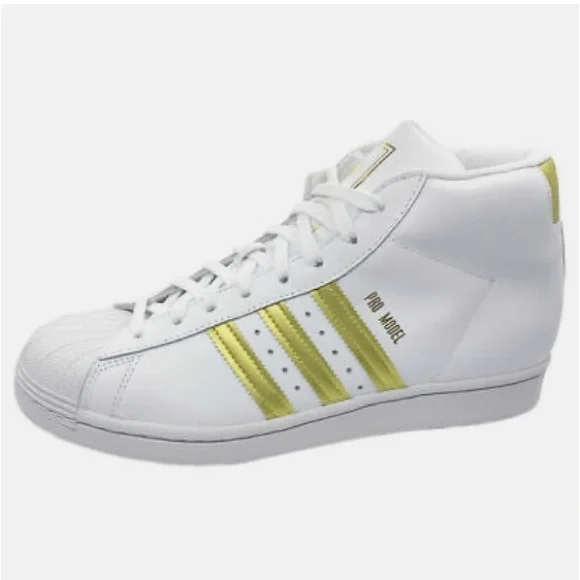 adidas Shoes Adidas Pro Model 2g Mens White Gold Poshmark